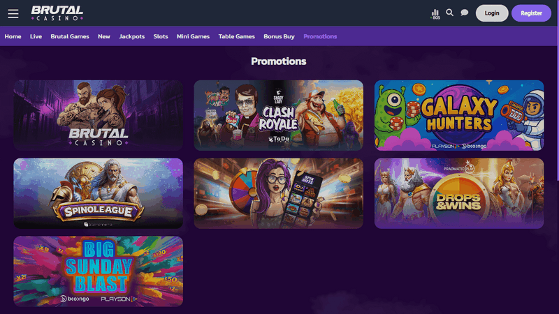 À propos du casino en ligne Brutal À propos du casino en ligne Brutal